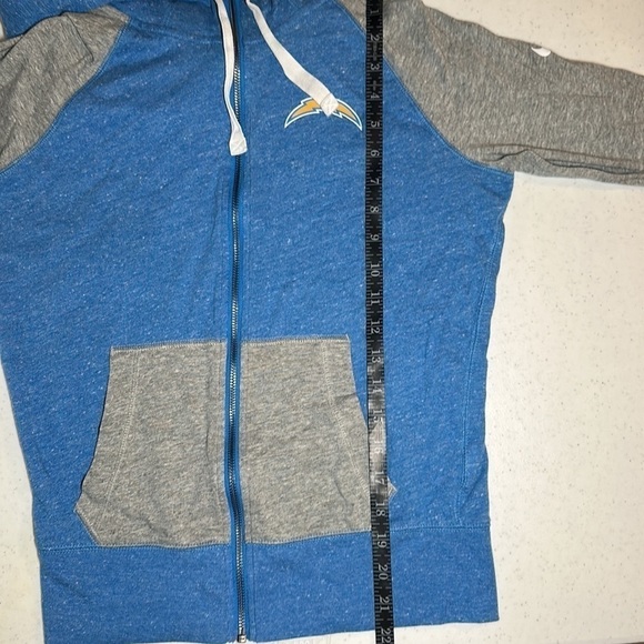 Nike NFL Los Angeles Chargers Full Zip Hoodie Size Small - Picture 6 of 6